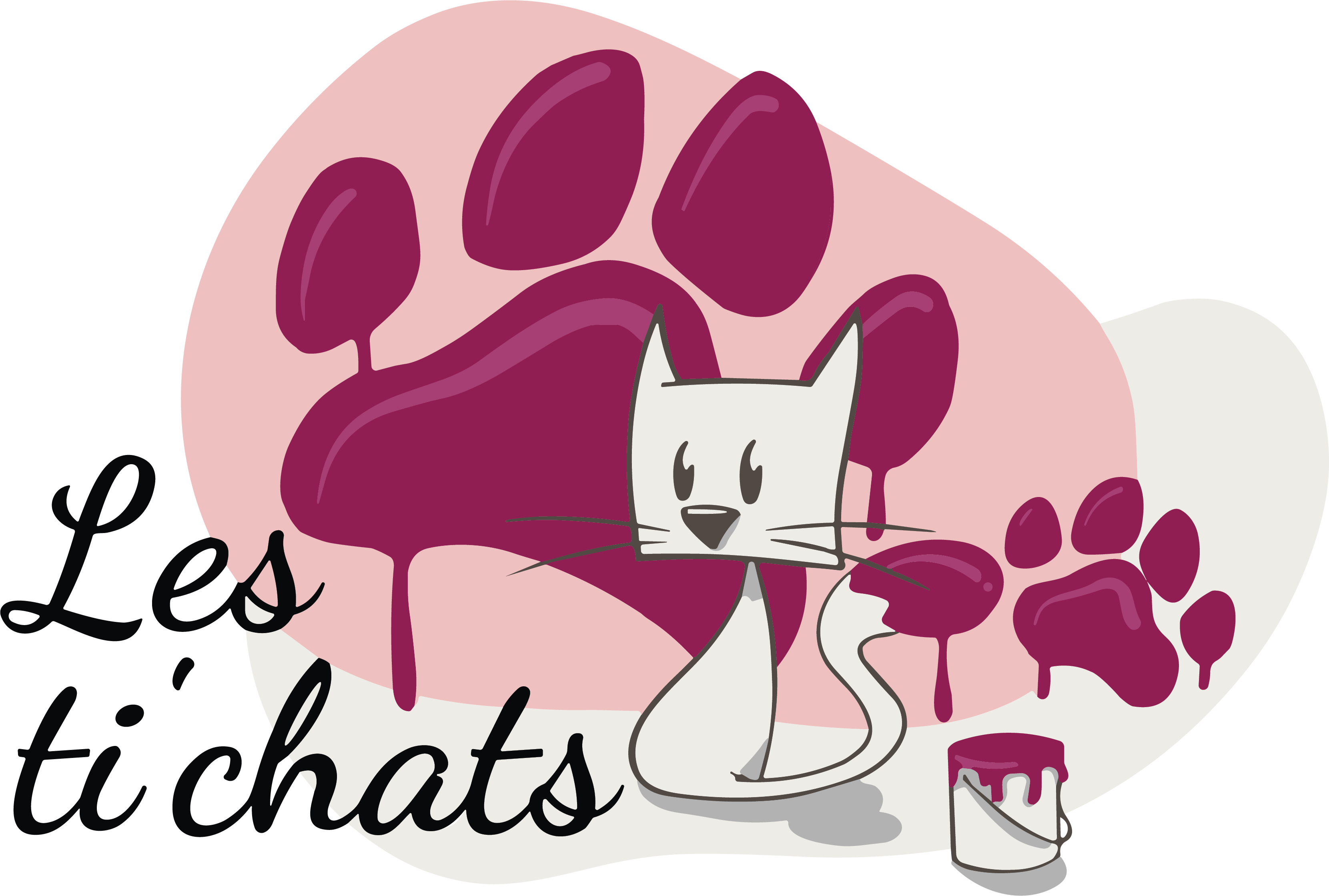 Logo de l'association les ti'chats 
